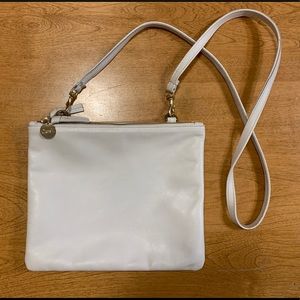 Clare V. White Double Sac Bretelle
